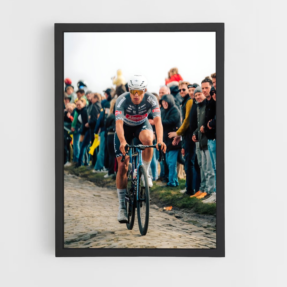 Poster Sur la Route de la Liberté – affiche Cyclisme (vue 2)